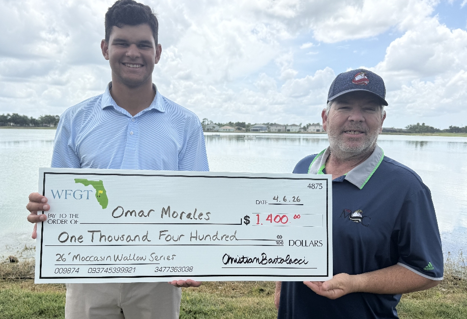 MORALES CAPTURES 1ST WFGT WIN AT THE MOC!